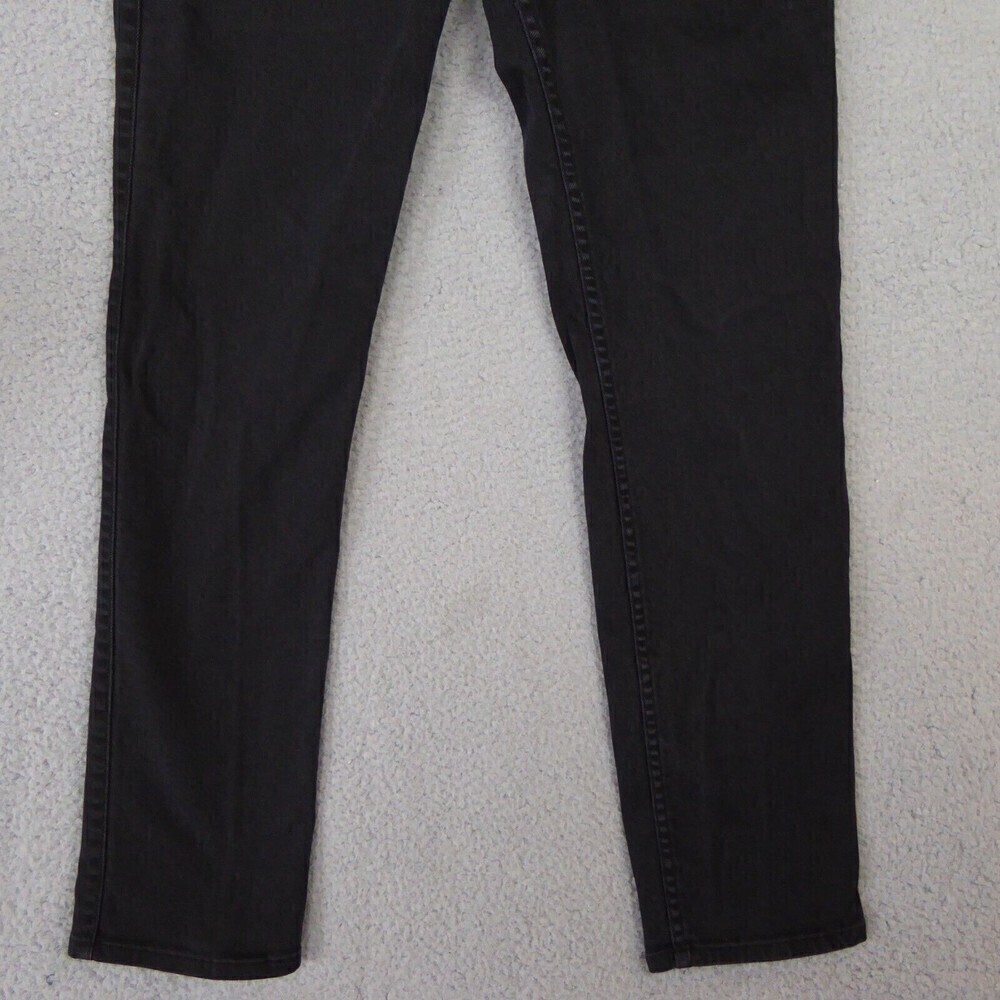 Vintage Roper Jeans Womens 11 Black High Rise Western Straight Leg Denim Pocket - Picture 3 of 14
